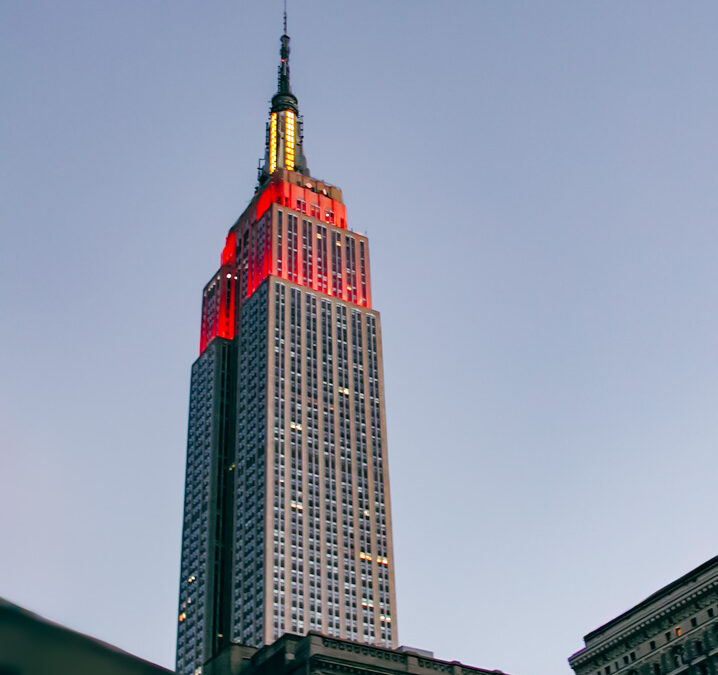 Dusky Illumination: Empire State Building Against the New York Sky