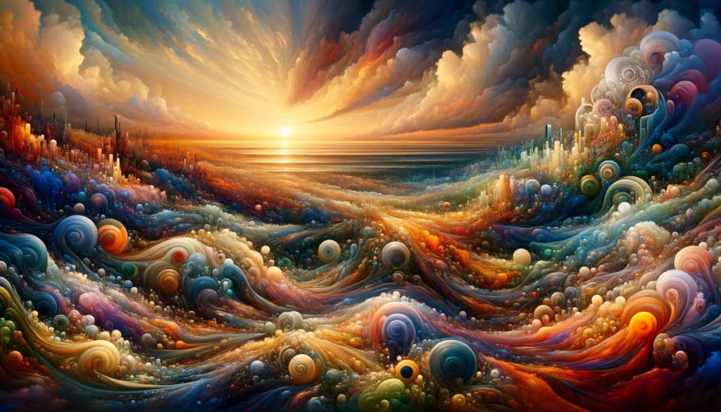 A canvas of life's infinite hues, where experiences defy categorization, inviting us into a world of boundless exploration and self-discovery.