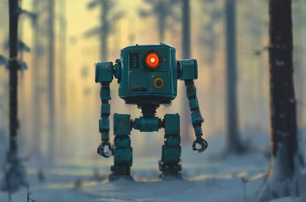 A Winter Adventure : The Tale of Rolo the Robot
